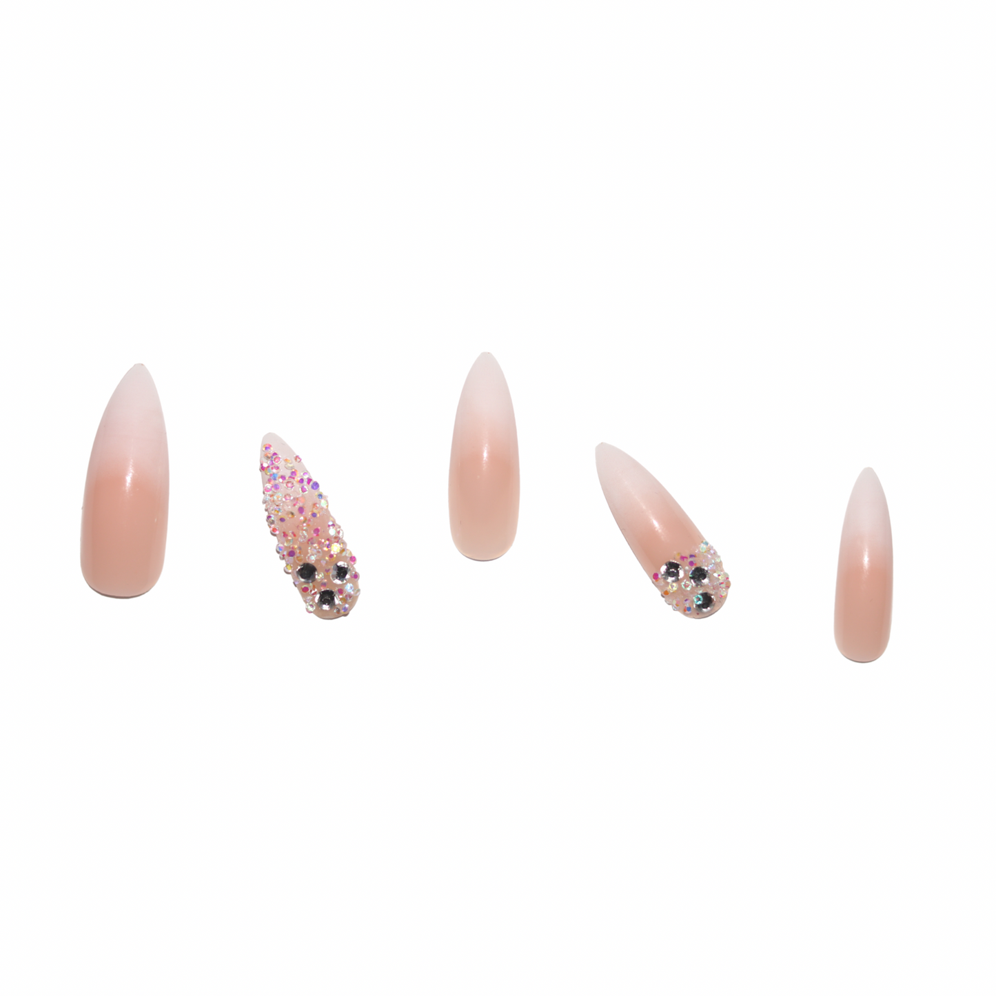 Cardi glam Press-on Nails